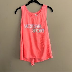Victoria Sport Pink Athletic Tank Top - size small